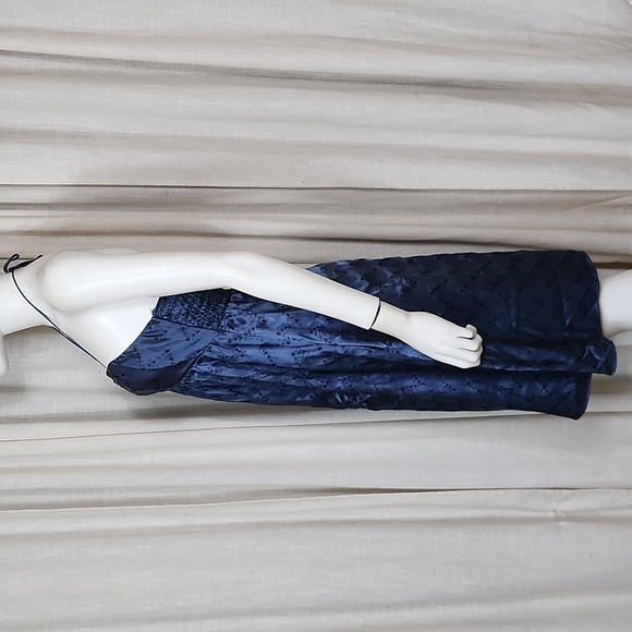 Y2k Vintage Betsey Johnson 100% silk babydoll Dress Size 2 (A) - Picture 4 of 9